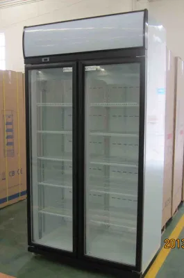 Beverage 2 Door Refrigerator with Top Compressor